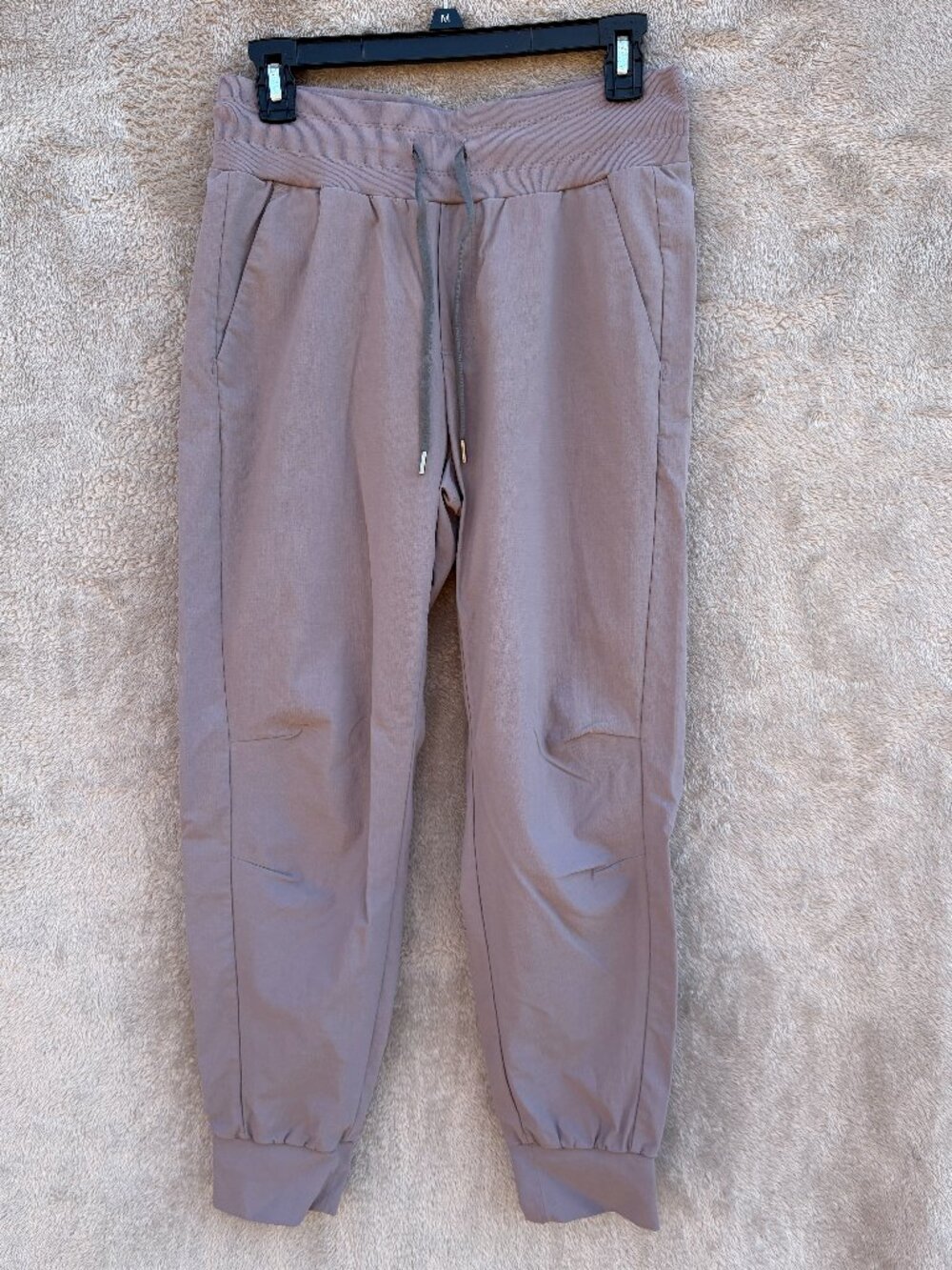 CRZ Yoga Ripstop Pocket Hiking Jogger 28" Women's Small Mauve High Rise